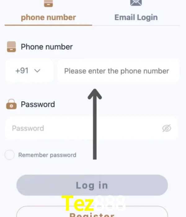 Tez888 login